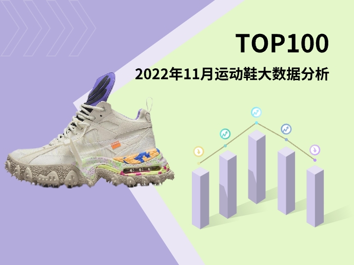 TOP 100 | 2022年11月运动鞋大数据分析