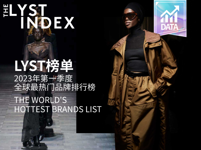 Lyst榜单 | 2023年第一季度全球最热门品牌排行榜